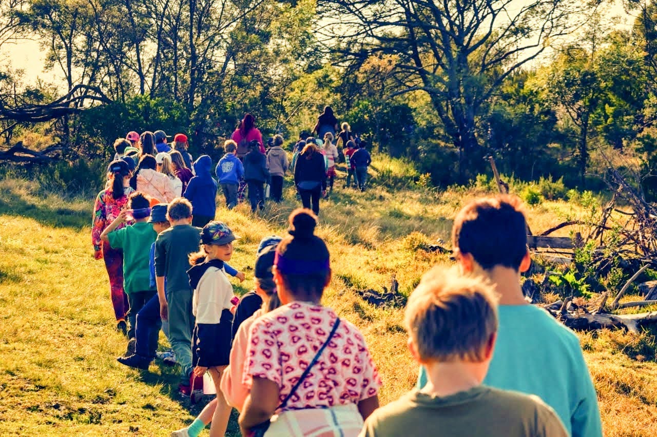 Happy Waldorf Student in Nature